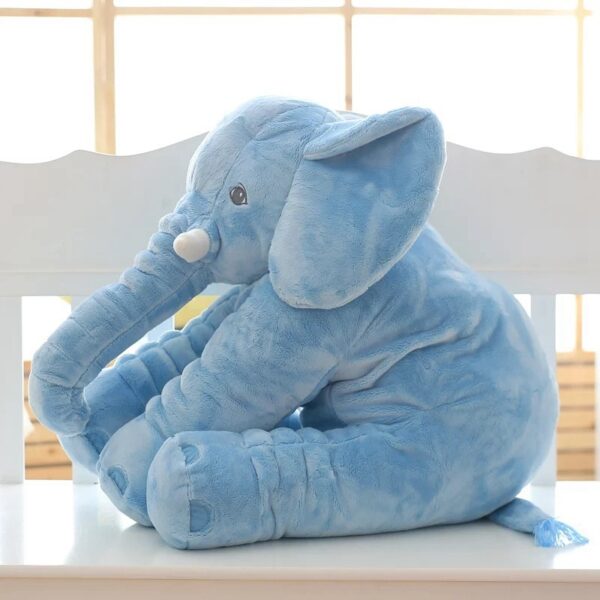 Soft Comfort Elephant Plush Toy  Accompany Sleeping Baby Sleep Child Pillow Leather Shell - Image 5